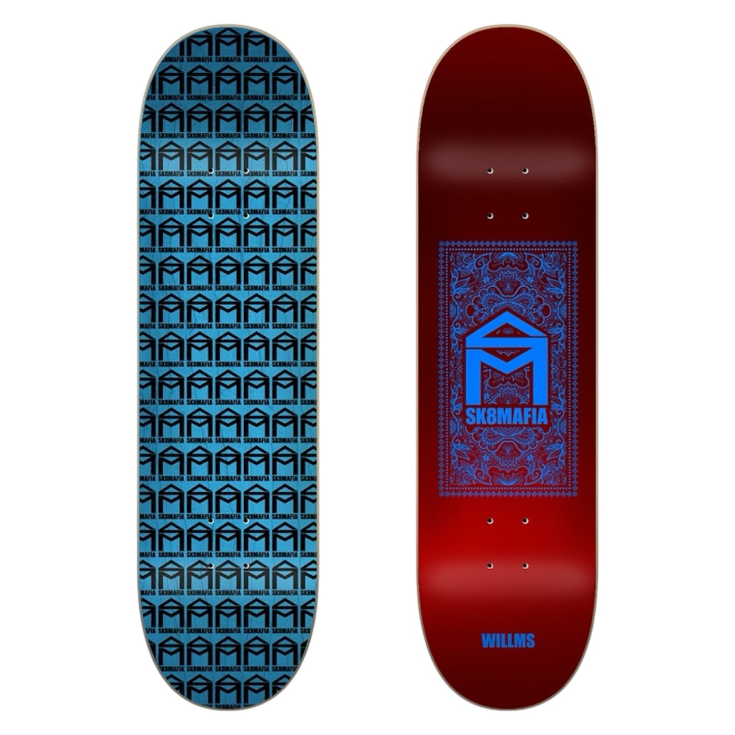 Sk8mafia Paisley Foil Willms 8.375″