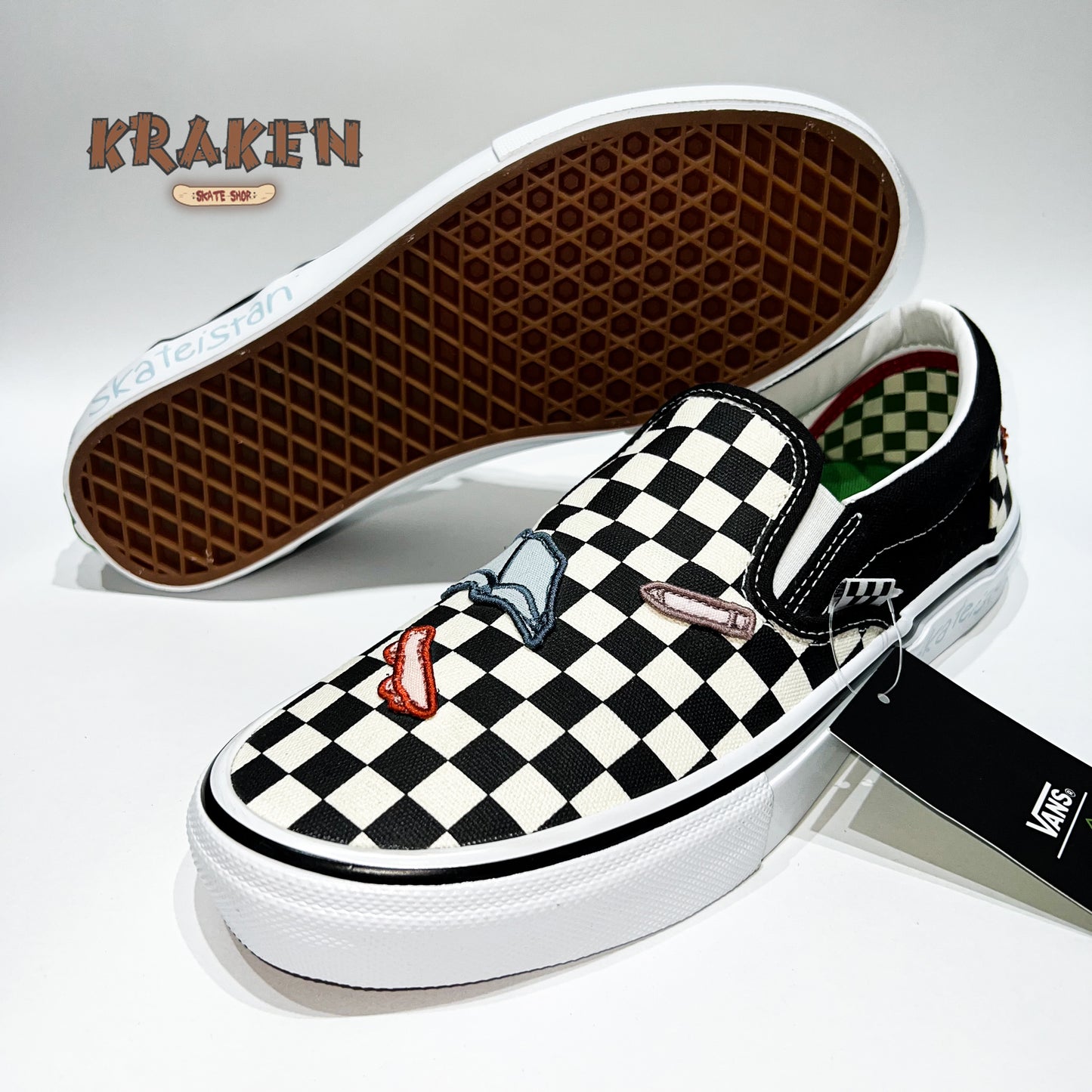 Vans Skate Slip On x SKATEISTAN Talla 10.0 Us