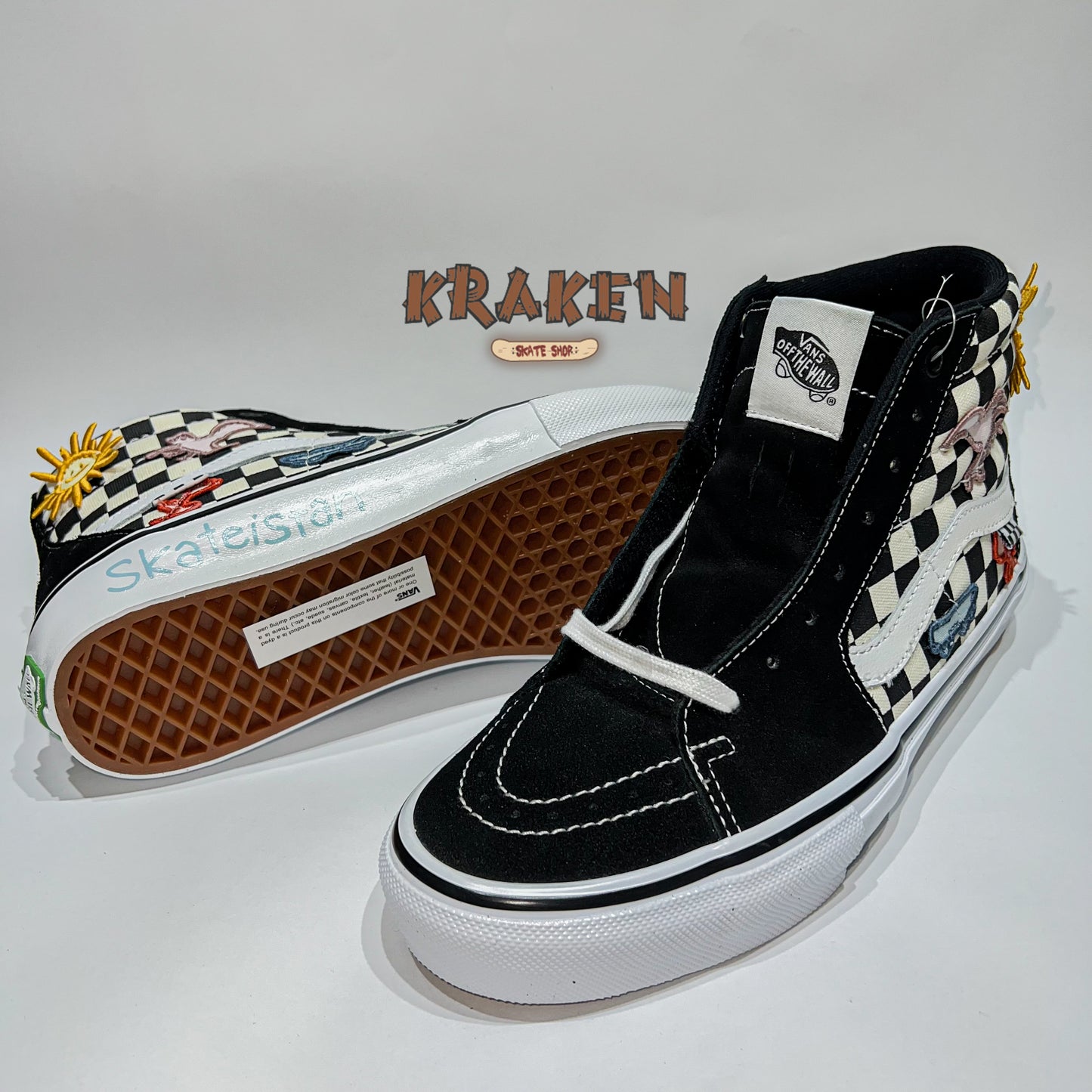 Vans x SKATEISTAN SKATE sk8 hi Talla 10.0Us
