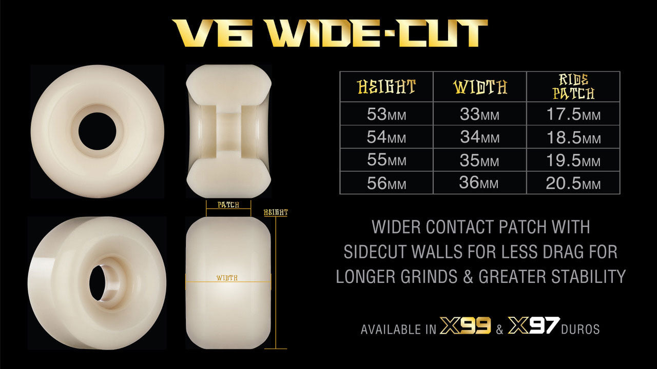 BONES WOOD XF V5 DINO 55MM 99A