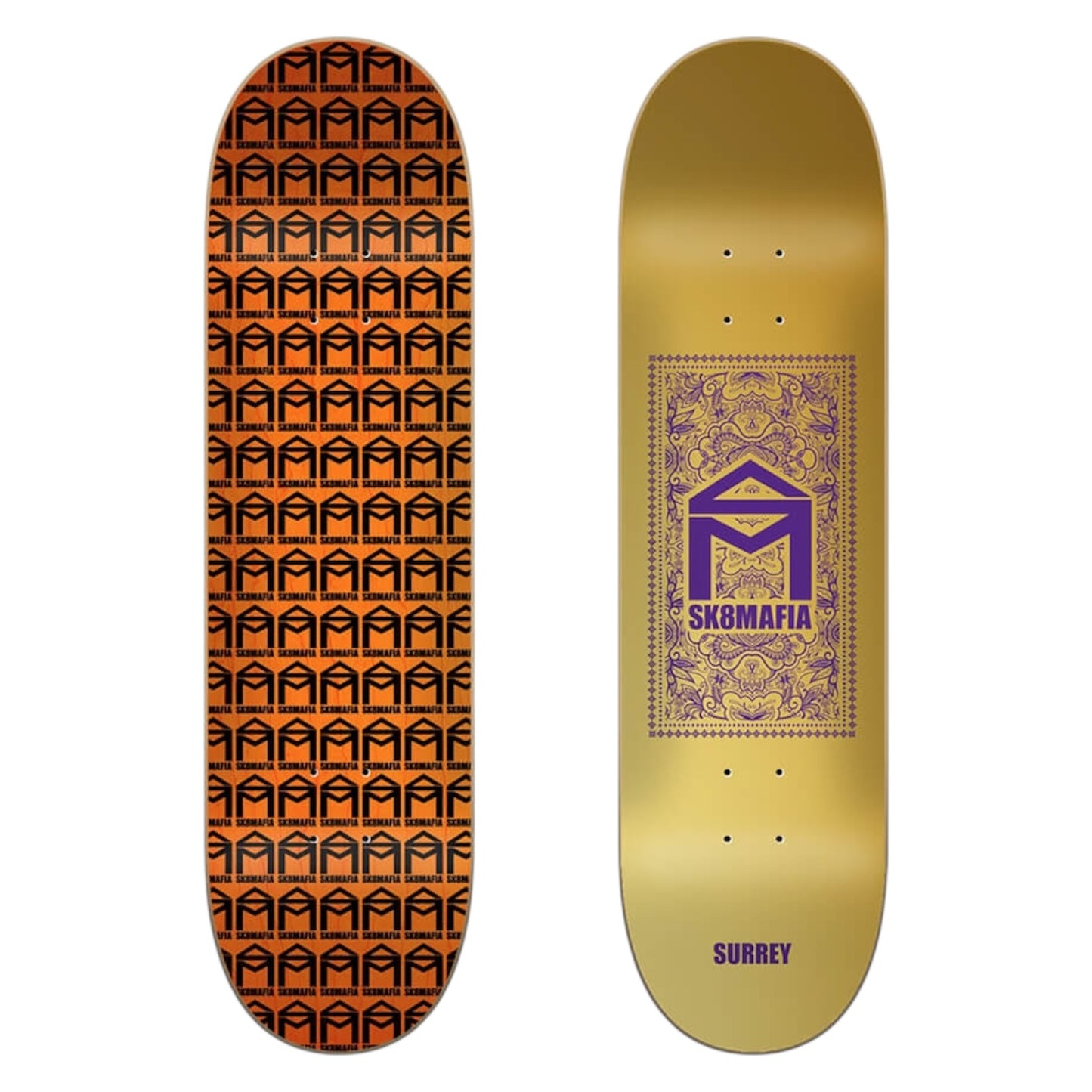Sk8mafia Paisley Foil Surrey 8.25″