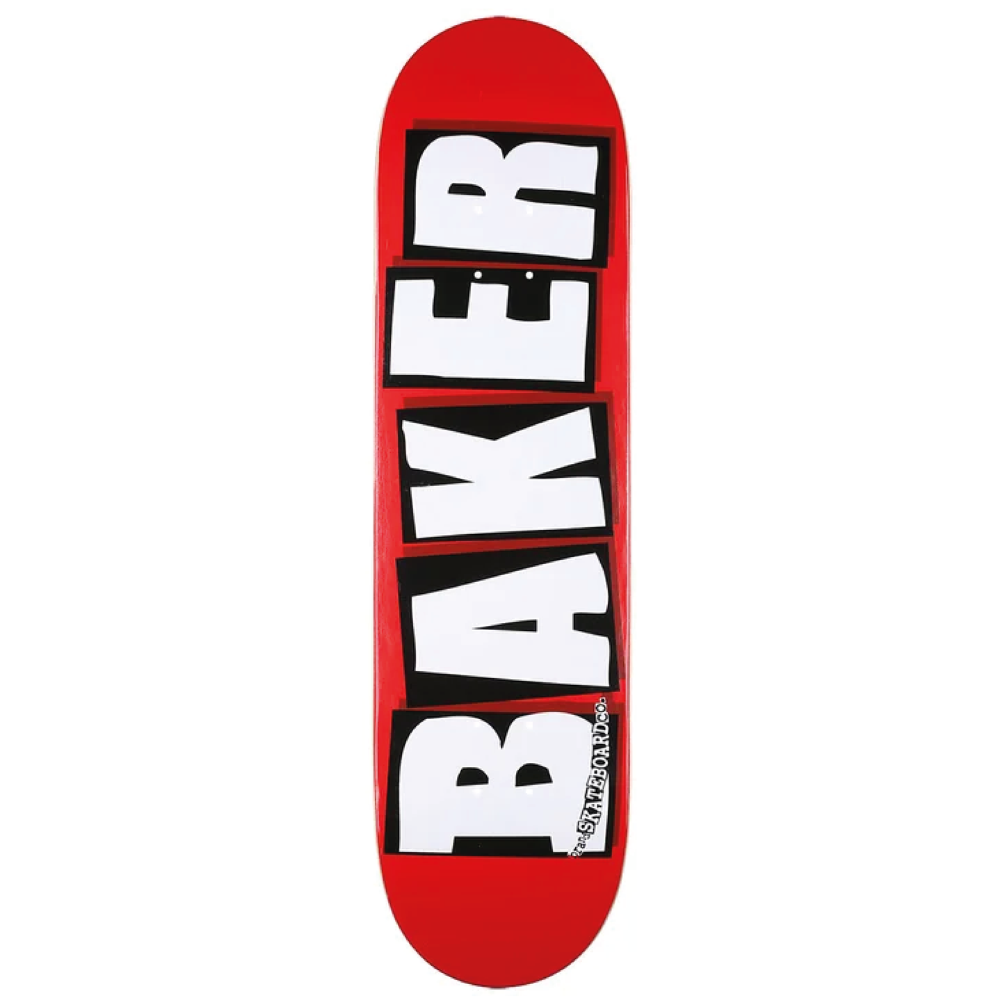 Baker Brand Logo White Deck 8.25"
