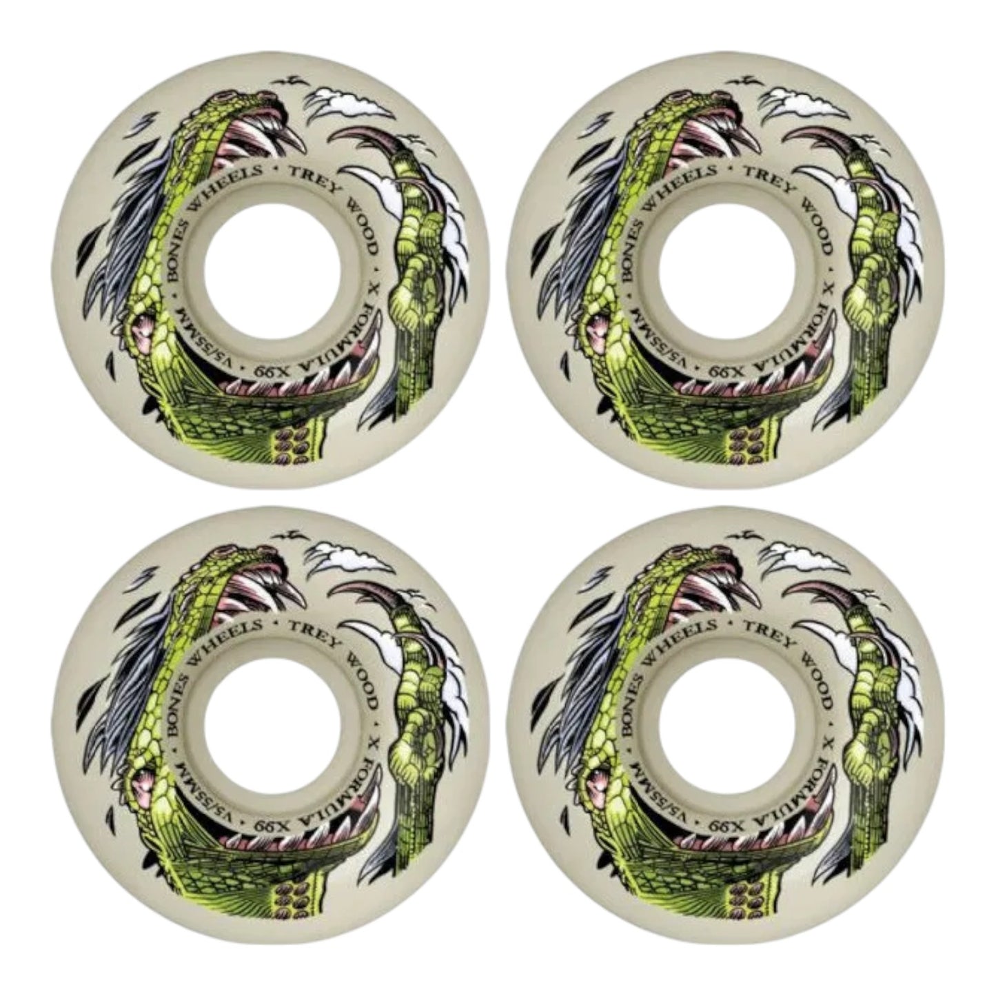 BONES WOOD XF V5 DINO 55MM 99A