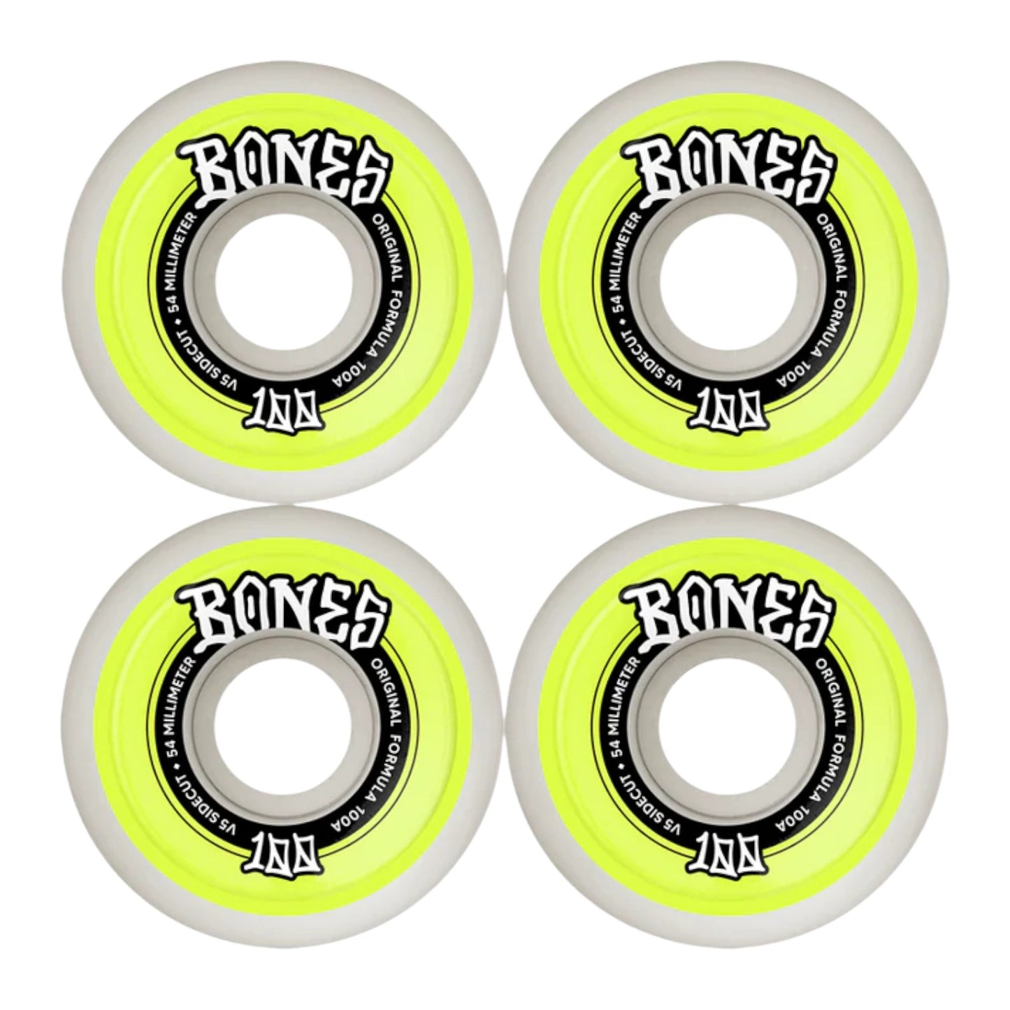 BONES 100S OG V4 54MM 100A