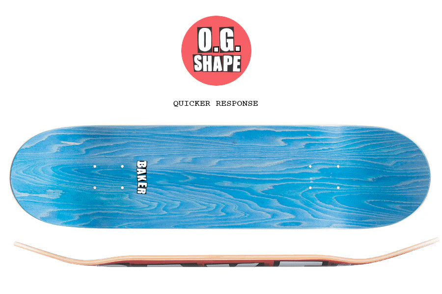 Baker Brand Logo Black Deck 8.375″