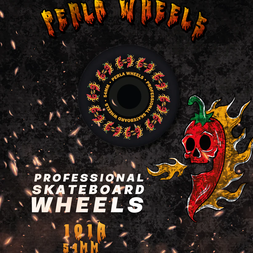 Perla Wheels Hot Chilli 54mm