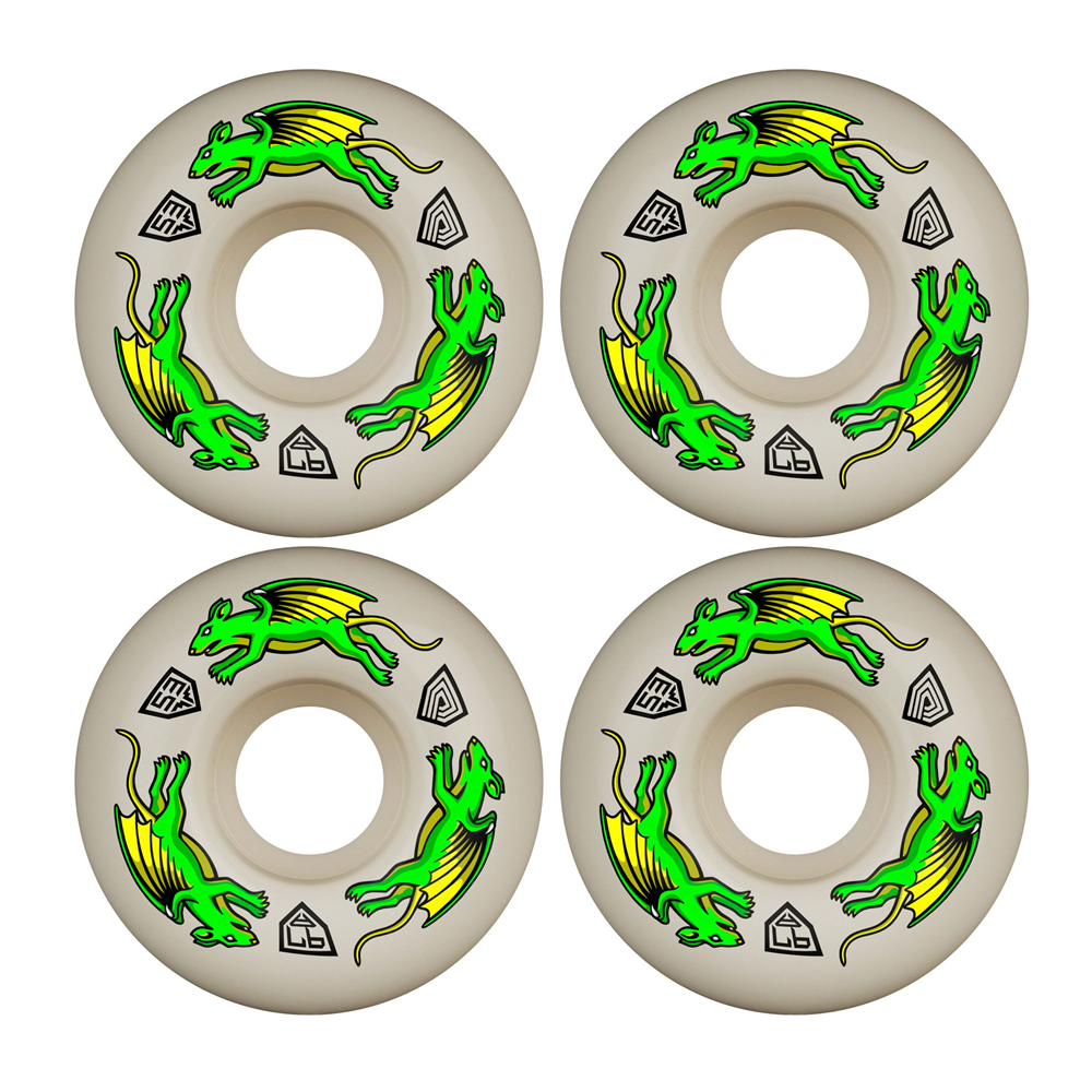Powell Peralta Nano Rat V4 97A Off White