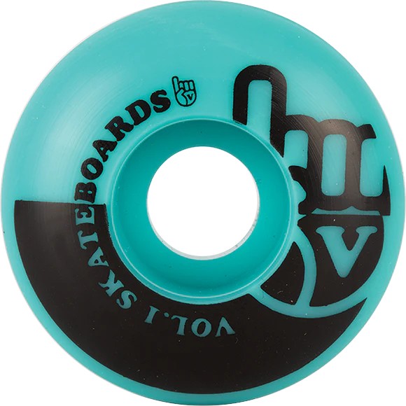 VOL.1 NO.1 Wheels Teal/Black 53mm