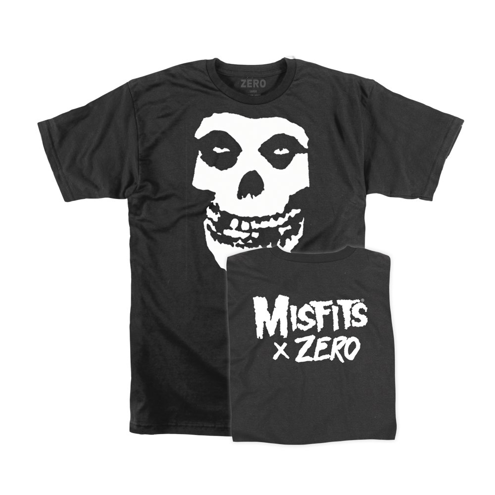 Zero x Misfits Fiend Tee - Black