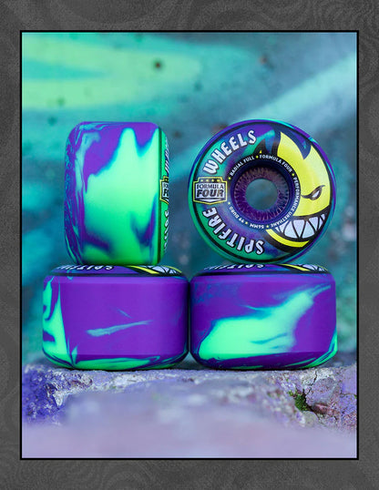 Spitfire F4 Radial Full Colors Neon 56mm 99a