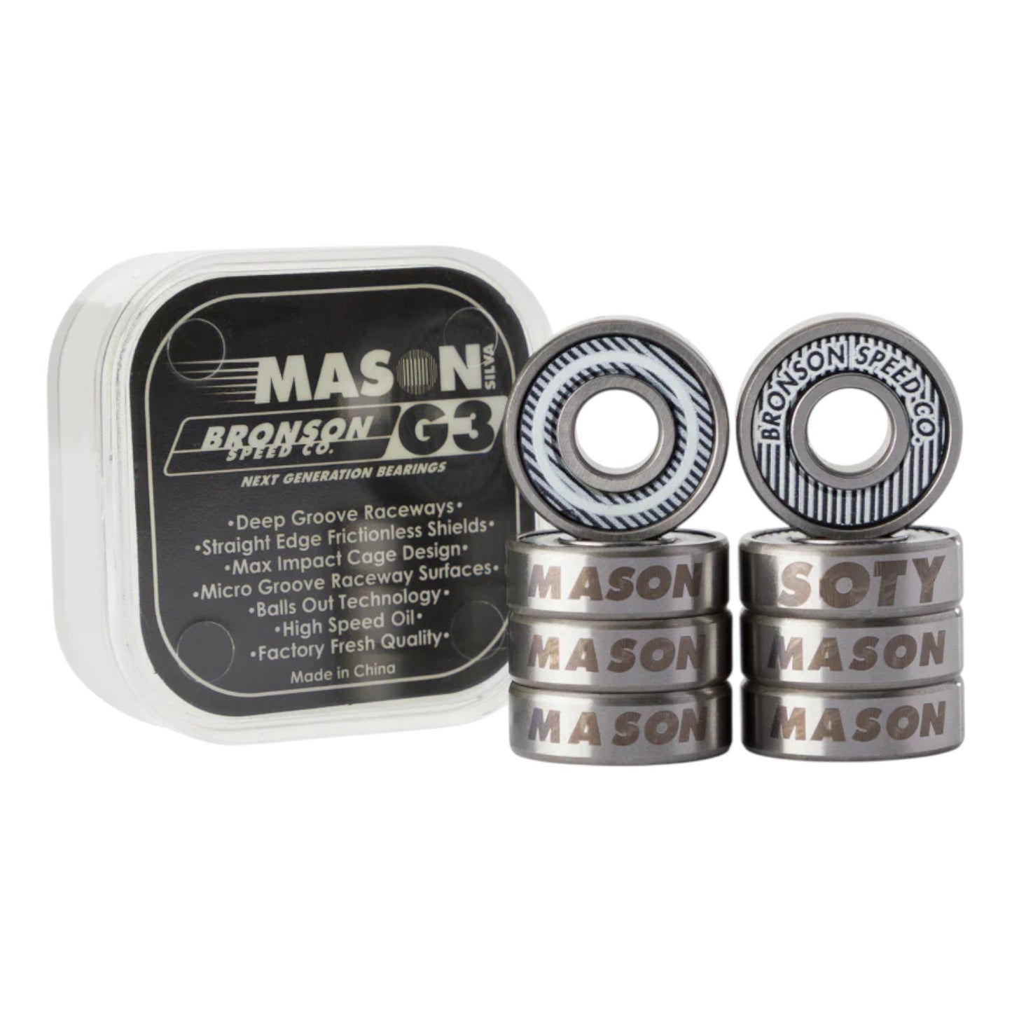 Rodamientos Bronson G3 Mason SIlva