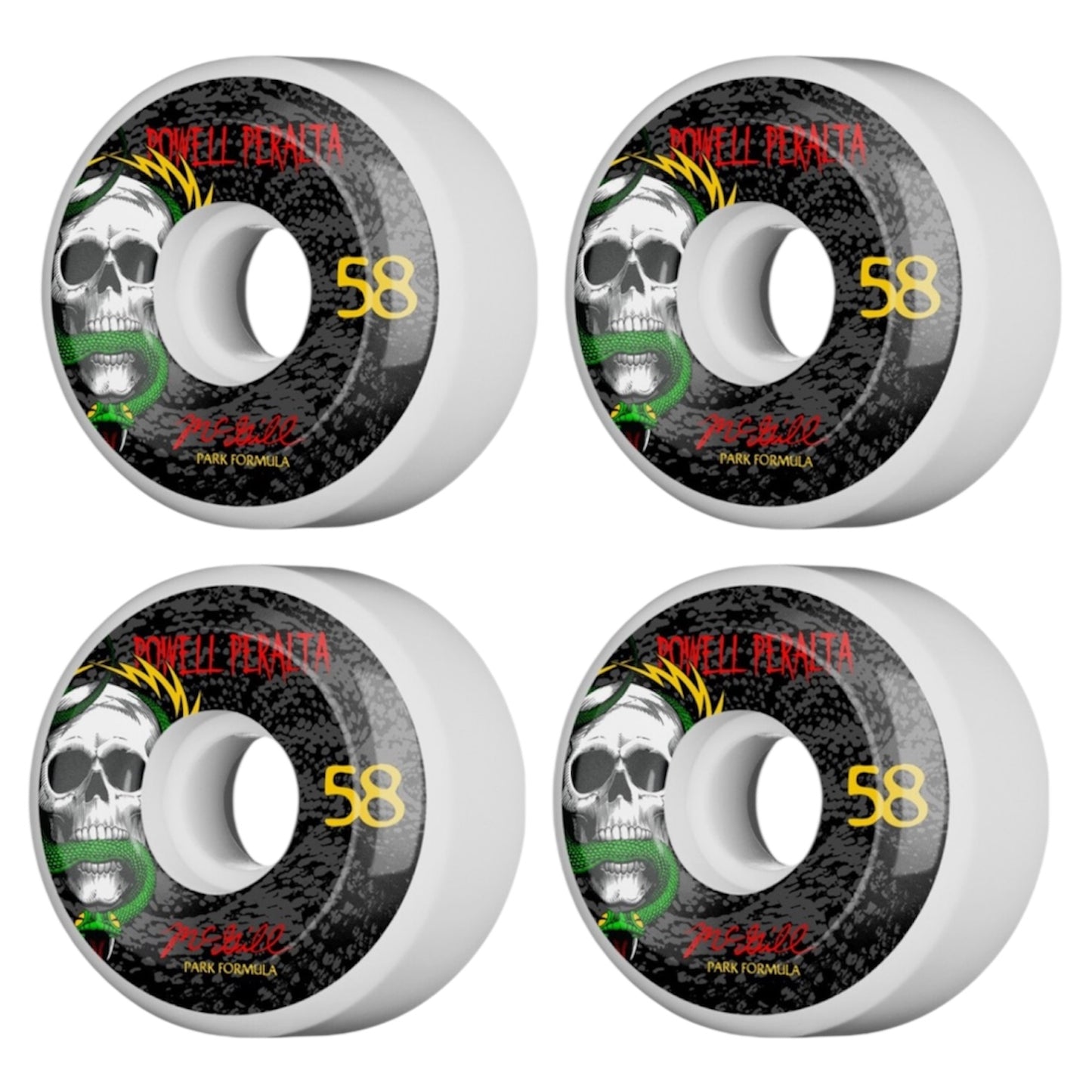 POWELL PERALTA SKULL & SNAKE 58mm 104A