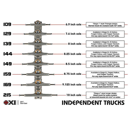 Independent Trucks Bar Flag 139mm/8.0"