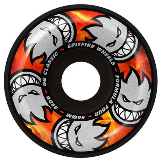 Spitfire F4 99A OG Classics Multiball Wheels Black 56mm