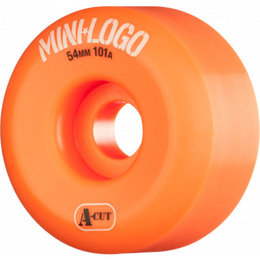 Mini Logo ML A-Cut 101a Wheels Orange 54mm