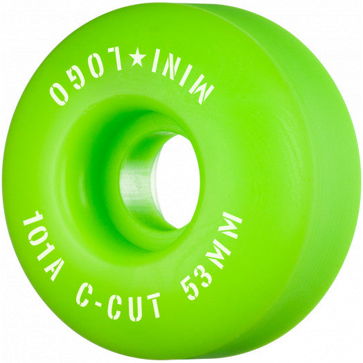 Mini Logo ML C-Cut 101a Wheels Green 53mm