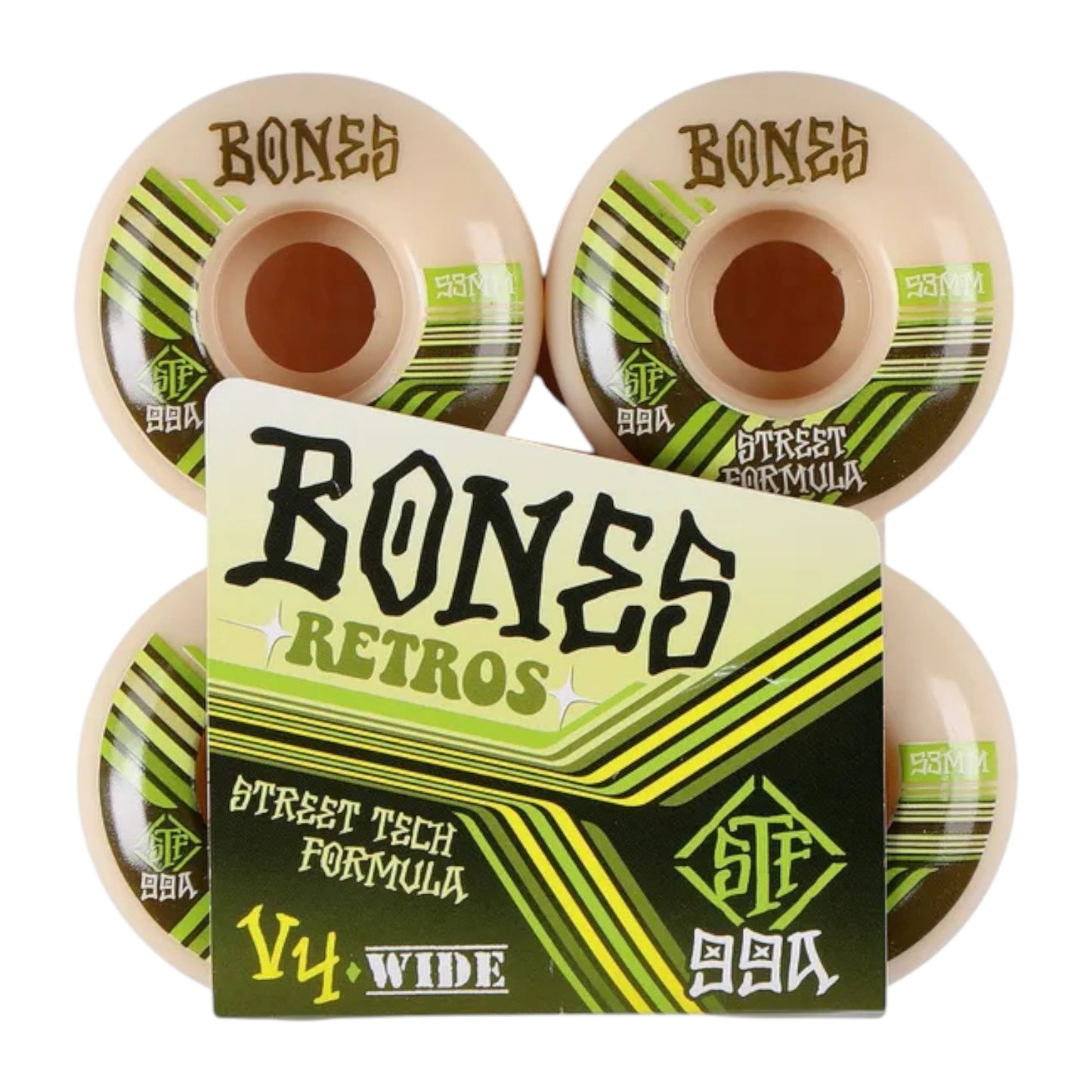 BONES STF V4 RETROS 53MM 99A