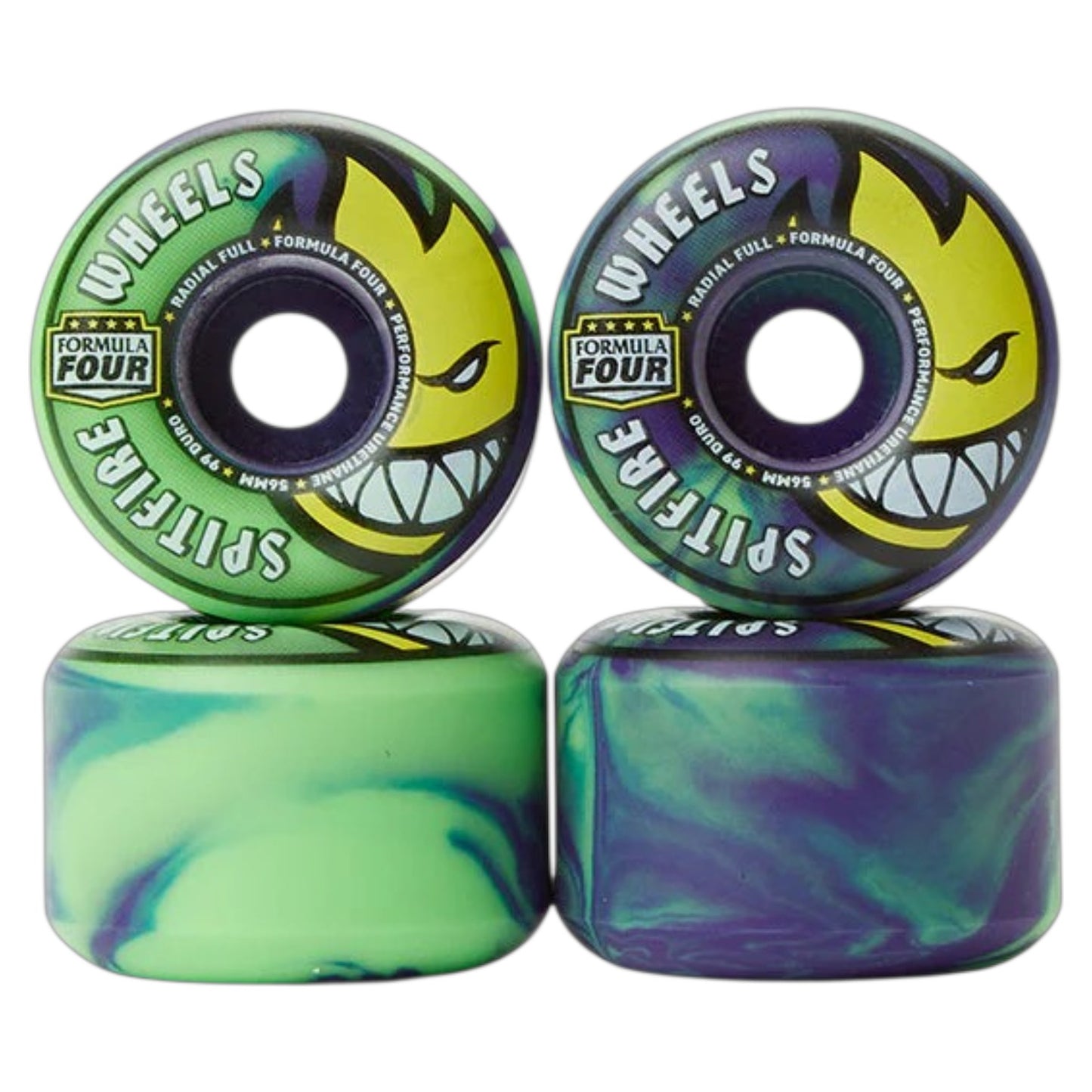 Spitfire F4 Radial Full Colors Neon 56mm 99a