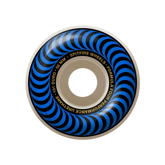 Spitfire F4 99A Classic Swirl 56mm Wht/Blue