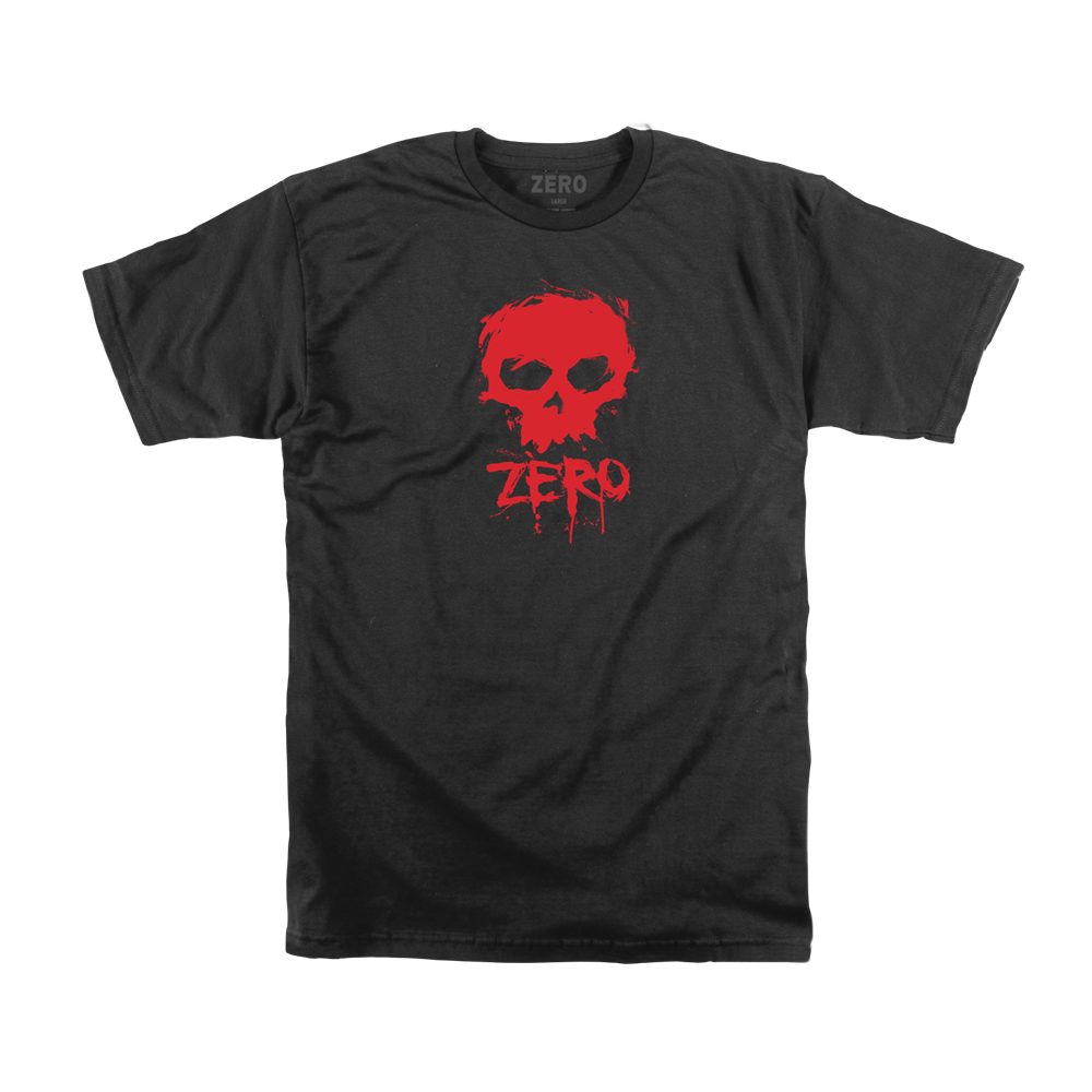 Zero Blood Skull Tee - Black