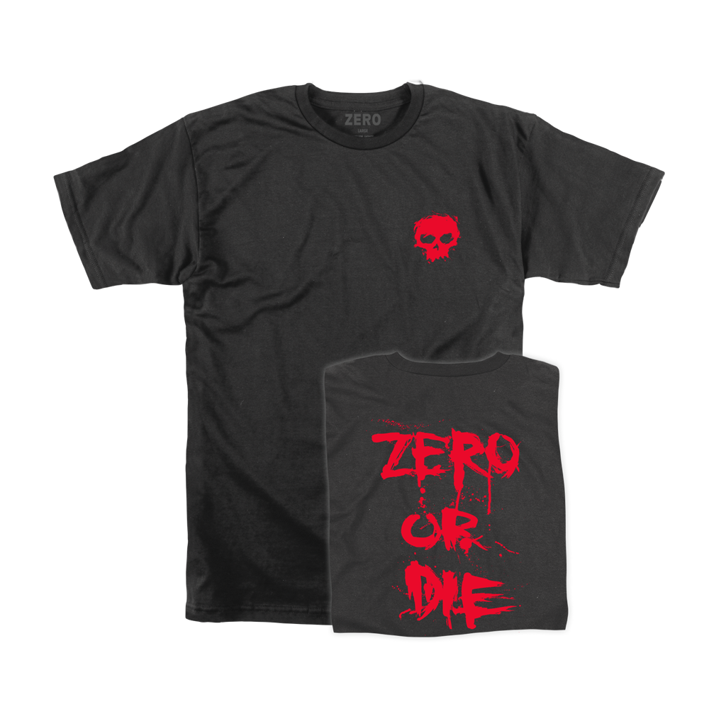 Zero Or Die Tee - Black