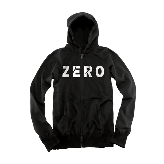 Zero Army Zip Hoodie - Black